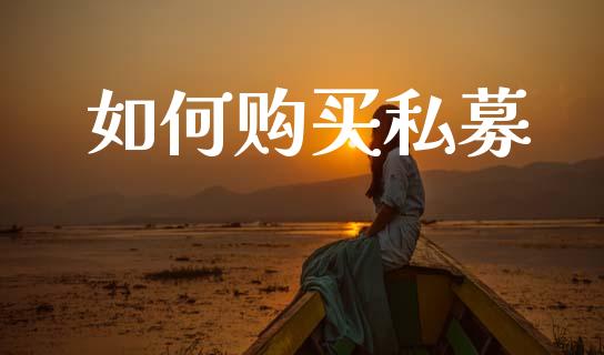 如何购买私募_https://m.jnkyh.com_股票交易_第1张