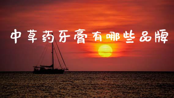 中草药牙膏有哪些品牌_https://m.jnkyh.com_期货开户条件_第1张
