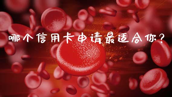 哪个信用卡申请最适合你？_https://m.jnkyh.com_股票交易_第1张
