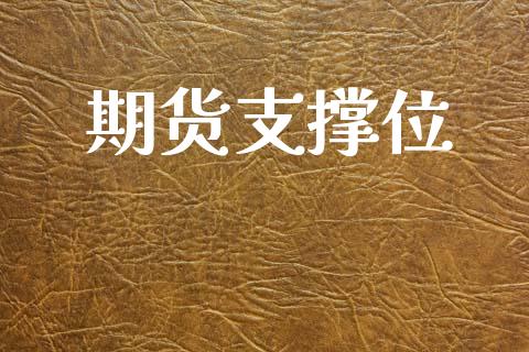 期货支撑位_https://m.jnkyh.com_股票交易_第1张