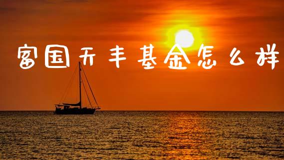 富国天丰基金怎么样_https://m.jnkyh.com_股票交易_第1张