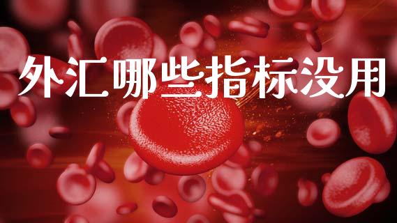 外汇哪些指标没用_https://m.jnkyh.com_期货开户条件_第1张
