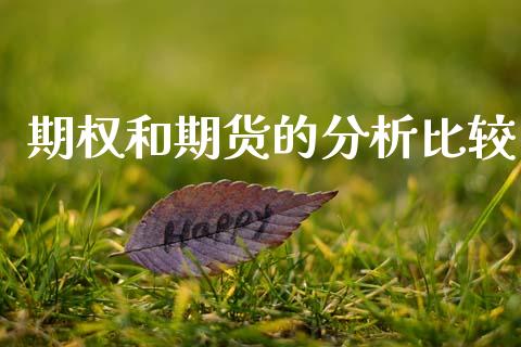 期权和期货的分析比较_https://m.jnkyh.com_股票交易_第1张