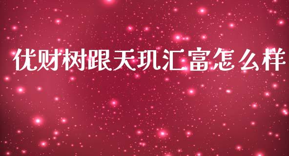 优财树跟天玑汇富怎么样_https://m.jnkyh.com_股指期货_第1张