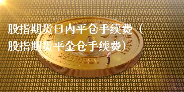 股指期货日内平仓手续费（股指期货平金仓手续费）_https://m.jnkyh.com_期货开户条件_第1张