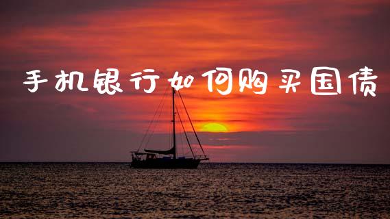 手机银行如何购买国债_https://m.jnkyh.com_国际原油_第1张