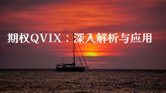 期权QVIX：深入解析与应用_https://m.jnkyh.com_国际原油_第1张