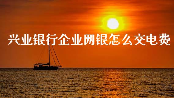 兴业银行企业网银怎么交电费_https://m.jnkyh.com_期货开户条件_第1张