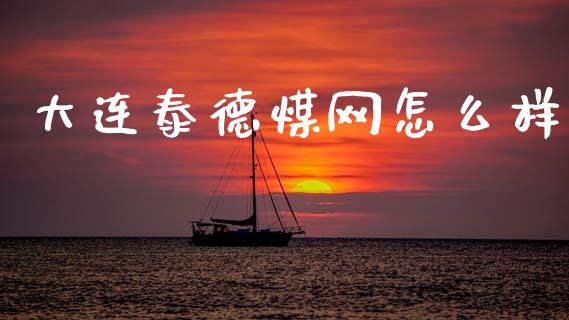 大连泰德煤网怎么样_https://m.jnkyh.com_股票交易_第1张