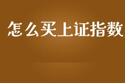 怎么买上证指数_https://m.jnkyh.com_股票交易_第1张