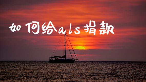 如何给als捐款_https://m.jnkyh.com_股指期货_第1张