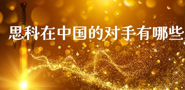思科在中国的对手有哪些_https://m.jnkyh.com_国际原油_第1张