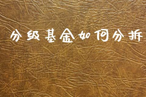 分级基金如何分拆_https://m.jnkyh.com_股指期货_第1张