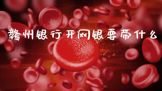 赣州银行开网银要带什么_https://m.jnkyh.com_股票交易_第1张