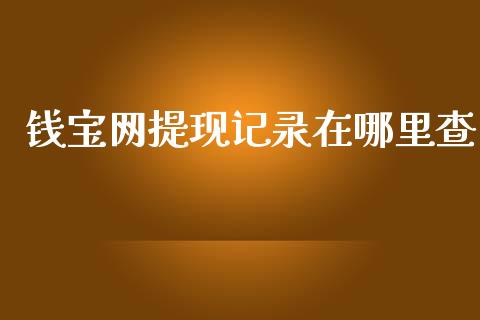 钱宝网提现记录在哪里查_https://m.jnkyh.com_股指期货_第1张