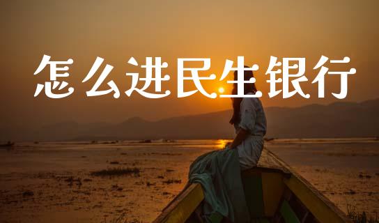 怎么进民生银行_https://m.jnkyh.com_股票交易_第1张