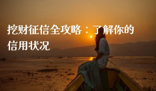 挖财征信全攻略：了解你的信用状况_https://m.jnkyh.com_未分类_第1张