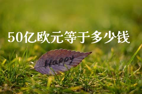 50亿欧元等于多少钱_https://m.jnkyh.com_股指期货_第1张
