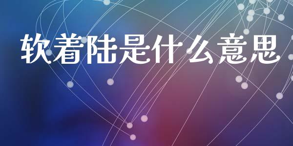 软着陆是什么意思_https://m.jnkyh.com_股指期货_第1张