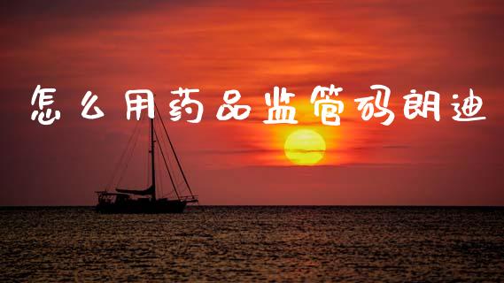 怎么用药品监管码朗迪_https://m.jnkyh.com_国际原油_第1张