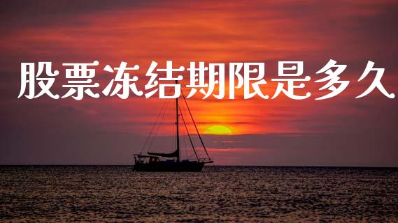 股票冻结期限是多久_https://m.jnkyh.com_期货开户条件_第1张