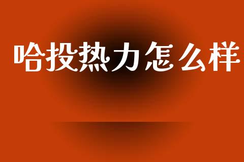 哈投热力怎么样_https://m.jnkyh.com_股票交易_第1张