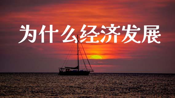 为什么经济发展_https://m.jnkyh.com_期货开户条件_第1张