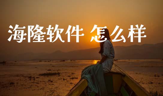 海隆软件 怎么样_https://m.jnkyh.com_期货开户条件_第1张