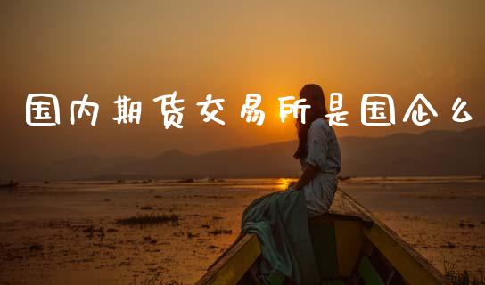 国内期货交易所是国企么_https://m.jnkyh.com_国际原油_第1张