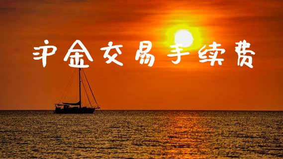 沪金交易手续费_https://m.jnkyh.com_期货开户条件_第1张