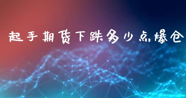 起手期货下跌多少点爆仓_https://m.jnkyh.com_股指期货_第1张