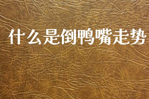 什么是倒鸭嘴走势_期货开户条件_第1张_股指期货_期货开户条件_国际原油_股票交易 什么是倒鸭嘴走势_https://m.jnkyh.com_期货开户条件_第1张