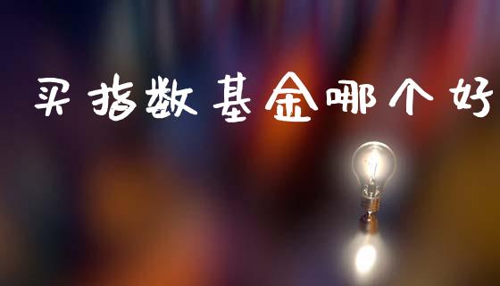 买指数基金哪个好_https://m.jnkyh.com_国际原油_第1张