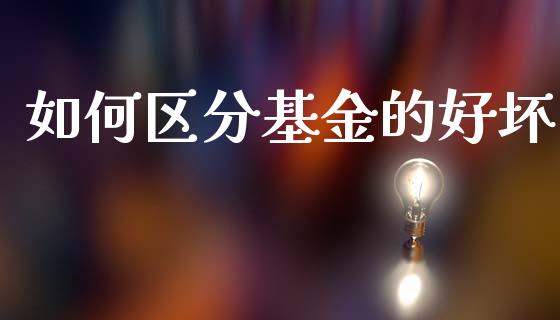 如何区分基金的好坏_https://m.jnkyh.com_股票交易_第1张