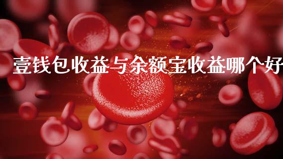 壹钱包收益与余额宝收益哪个好_https://m.jnkyh.com_股票交易_第1张