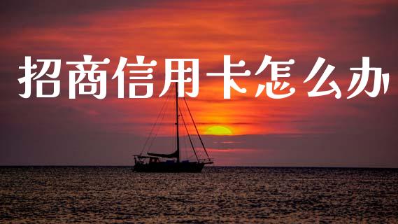 招商信用卡怎么办_https://m.jnkyh.com_股票交易_第1张