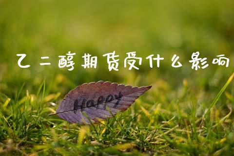 乙二醇期货受什么影响_https://m.jnkyh.com_国际原油_第1张