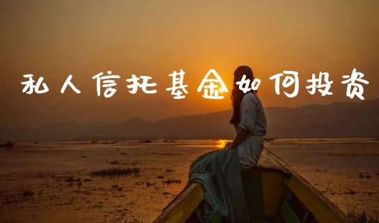 私人信托基金如何投资_https://m.jnkyh.com_股票交易_第1张