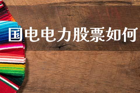 国电电力股票如何_https://m.jnkyh.com_股指期货_第1张