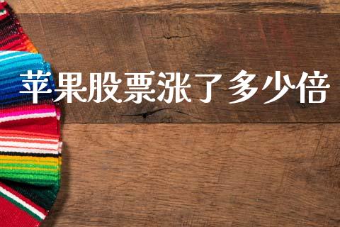 苹果股票涨了多少倍_https://m.jnkyh.com_股指期货_第1张