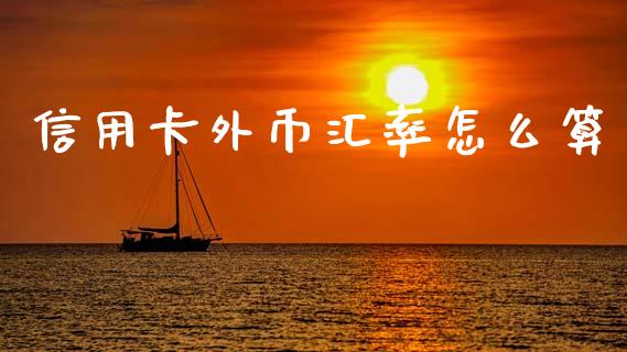信用卡外币汇率怎么算_https://m.jnkyh.com_期货开户条件_第1张