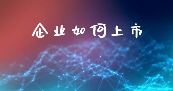 企业如何上市_https://m.jnkyh.com_股指期货_第1张