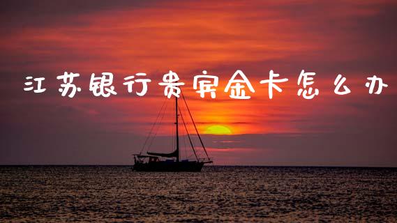 江苏银行贵宾金卡怎么办_https://m.jnkyh.com_期货开户条件_第1张