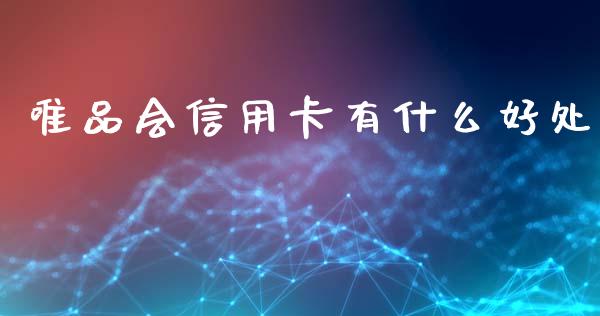 唯品会信用卡有什么好处_https://m.jnkyh.com_股票交易_第1张