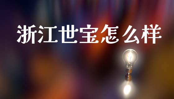 浙江世宝怎么样_https://m.jnkyh.com_股票交易_第1张