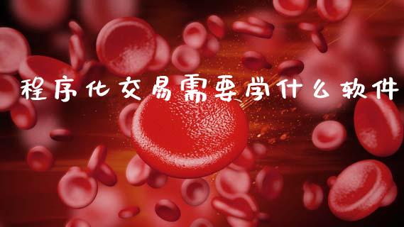 程序化交易需要学什么软件_https://m.jnkyh.com_股指期货_第1张