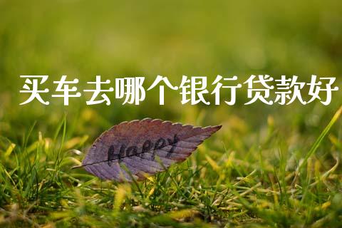 买车去哪个银行贷款好_https://m.jnkyh.com_股指期货_第1张