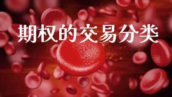期权的交易分类_https://m.jnkyh.com_股指期货_第1张
