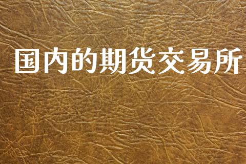 国内的期货交易所_https://m.jnkyh.com_股指期货_第1张