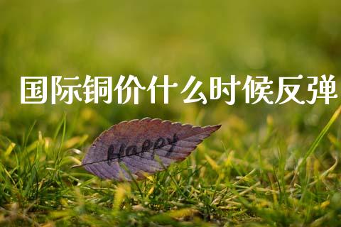 国际铜价什么时候反弹_https://m.jnkyh.com_期货开户条件_第1张